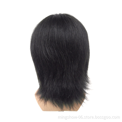 Male Training Head With 100% Real Human Hair Practice Mannequin Head Hairdressing Dummy Salon Head